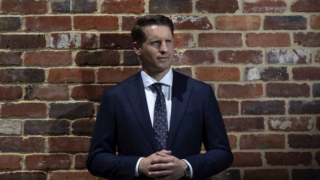 Assistant Defence Minister Andrew Hastie is yet to be issued issue with an official ministerial charter letter setting out his responsibilities. Picture: Marie Nirme