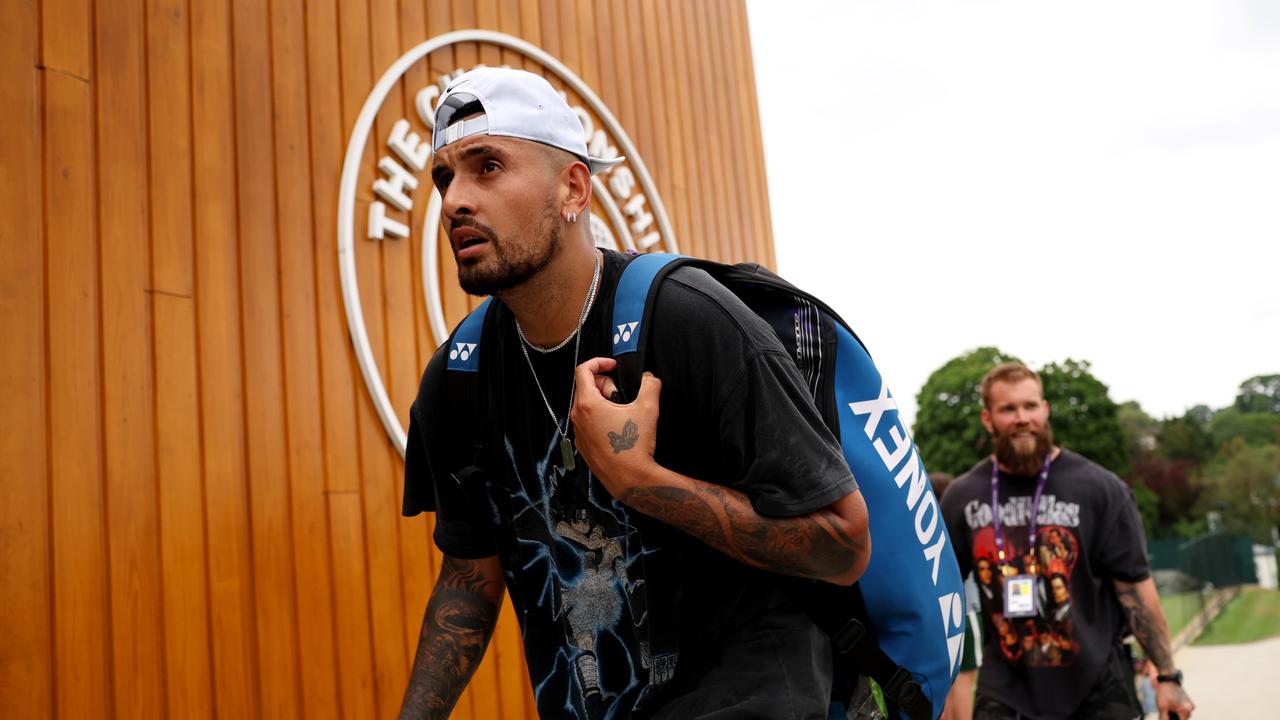 Kyrgios will reportedly be back at Wimbledon. Photo by Clive Brunskill/Getty Images