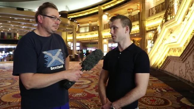 Jeff Horn chats about enjoying his time in Las Vegas
