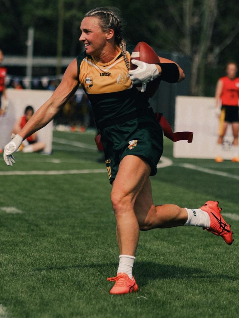 2023 Asia-Oceania Championships. Australia's Flag Football Men and Women. Photo taken from Gridiron Australia Instagram, 28 October 2023