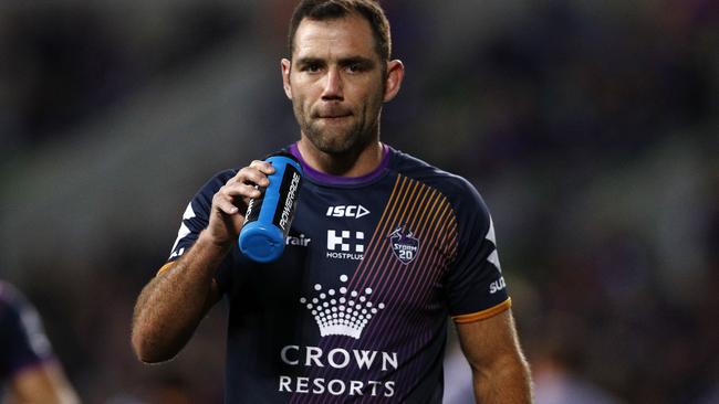 Cameron Smith will continue his NRL career with the Storm. Picture: Getty Images