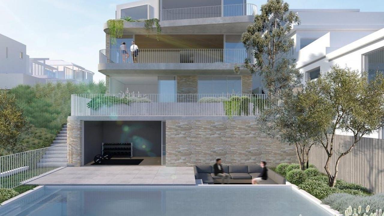 An artist’s impression of Jackie O’s new dream home.