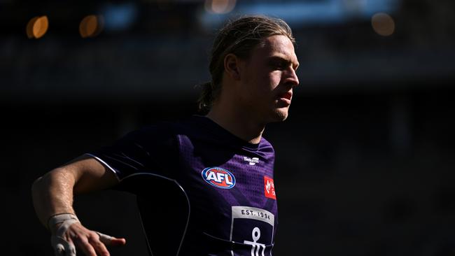 Clangers are robbing Hayden Young of good SuperCoach scores. Picture: Daniel Carson/AFL Photos via Getty Images