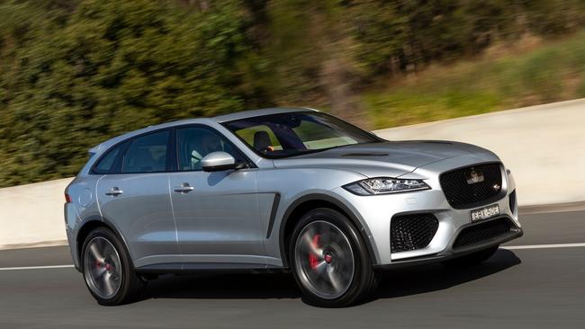 The new Jaguar F-PACE model. Source: Supplied.