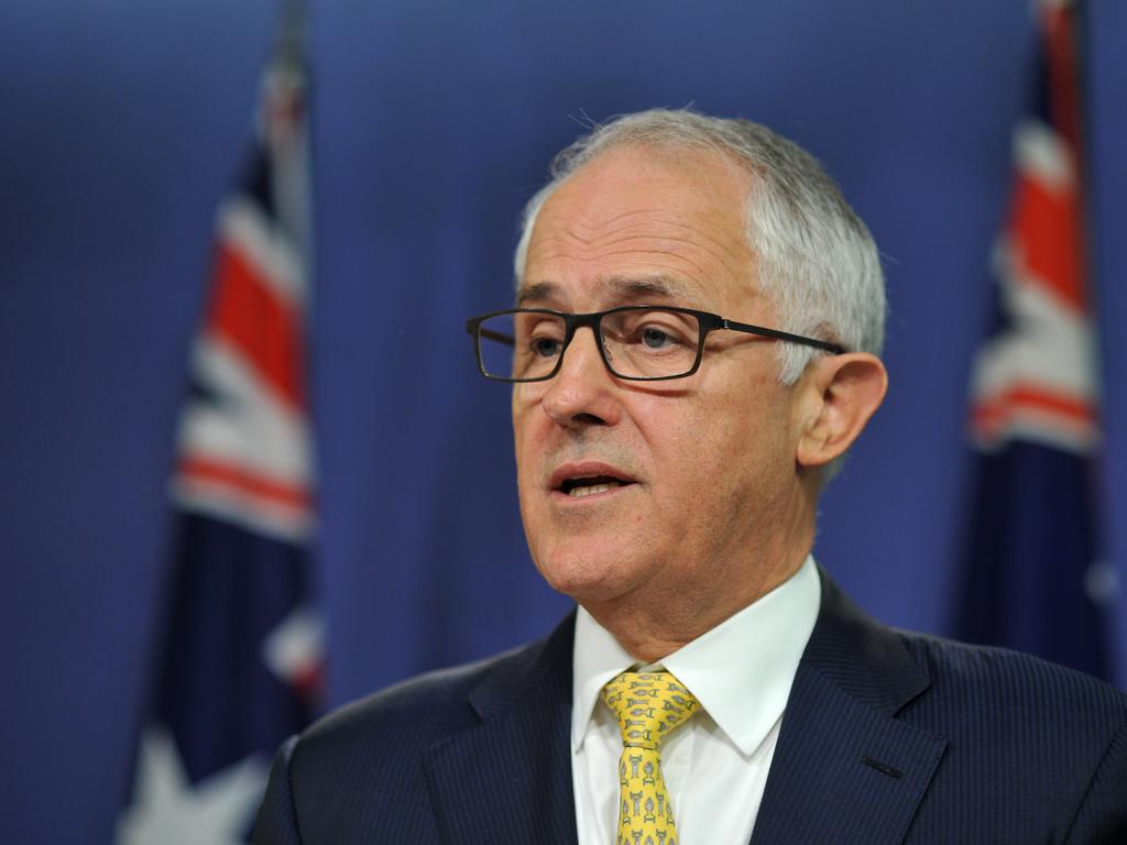 Malcolm Turnbull also found himself in political turmoil over climate change.