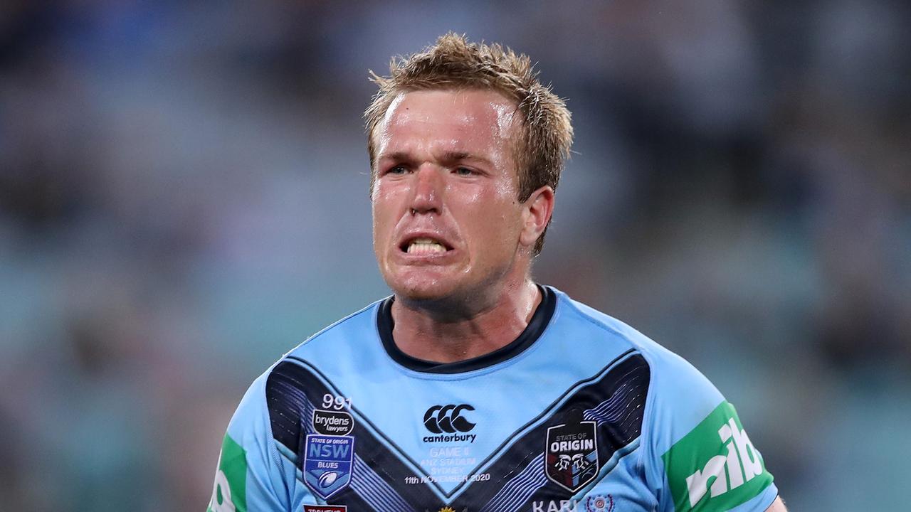 Jake Trbojevic is made for Origin, and the Blues may regret not sticking with the reliable star. Picture: Getty Images.