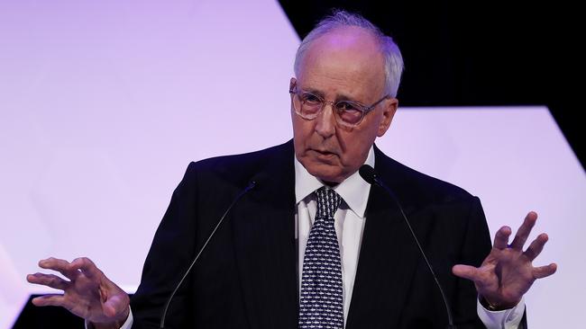 Paul Keating complained about “baby-faced Liberals” opposing a rise in the super guarantee. Picture: Nikki Short