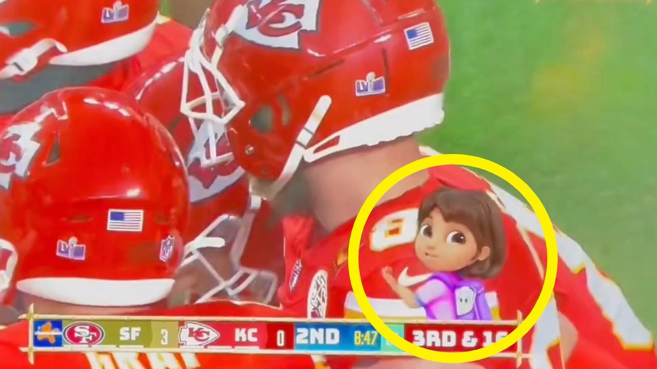 ‘Straight up savage’: NFL fans in disbelief as Dora the Explorer roasts Super Bowl