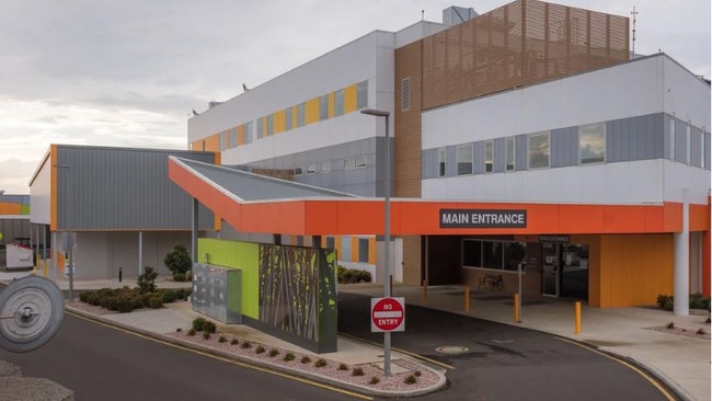 North West Regional Hospital. Picture: AAP/Simon Sturzaker