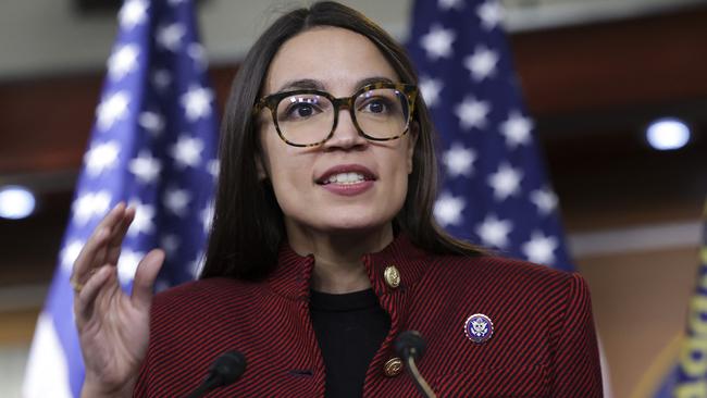 Alexandria Ocasio-Cortez is one of the signatories to the letter. Picture: Getty Images via AFP.