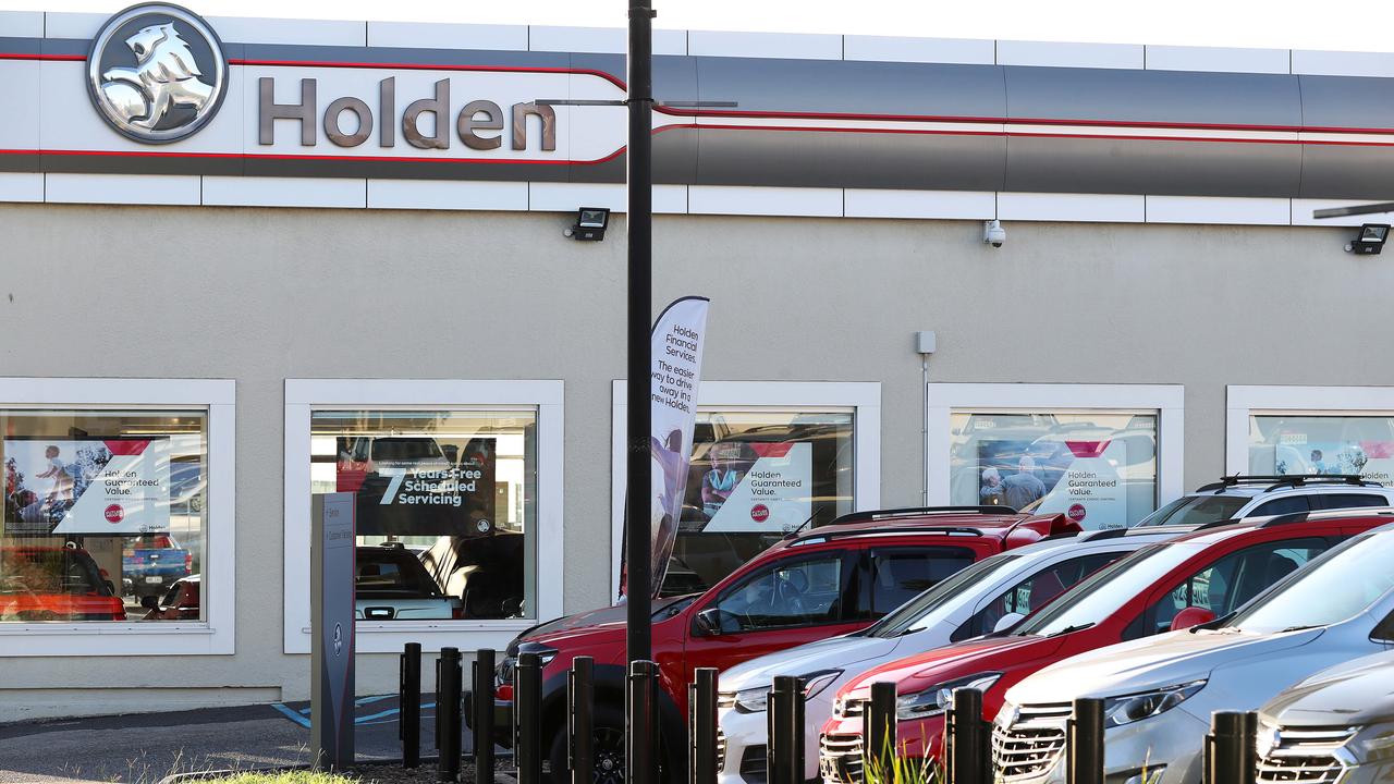 The Holden dealership at Newmarket, Brisbane. Picture: Liam Kidston.