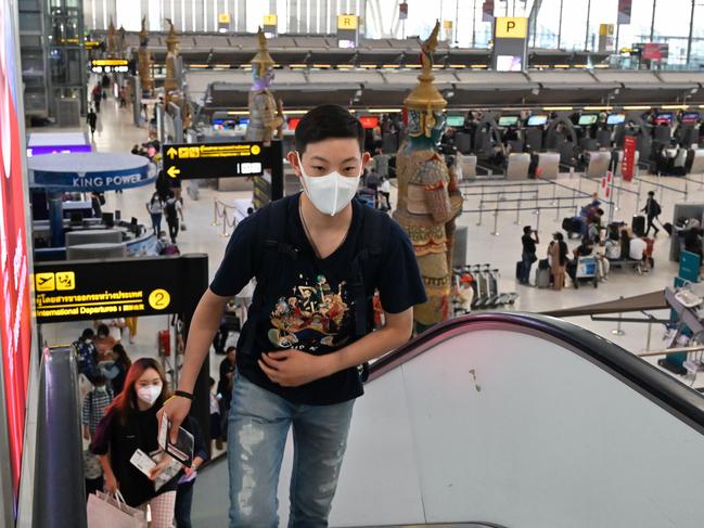 General public do not need to wear face masks says Chief Medical Officer. Picture: Romeo Gacad/AFP