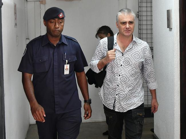 John Nikolic arriving at Suva High Court. Picture: News Corp Australia