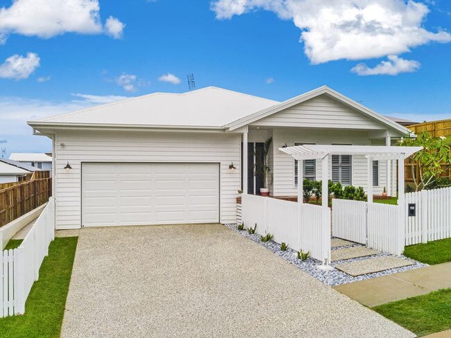 House prices in the Richmond-Tweed region of NSW jumped a massive 21.9 per cent over the 12 months to April 2021. The area includes the boom town of Byron Bay where the three-house price median is $2.25 million, but also Lennox Head where this home recently fetched $1.265 million. Picture: Supplied