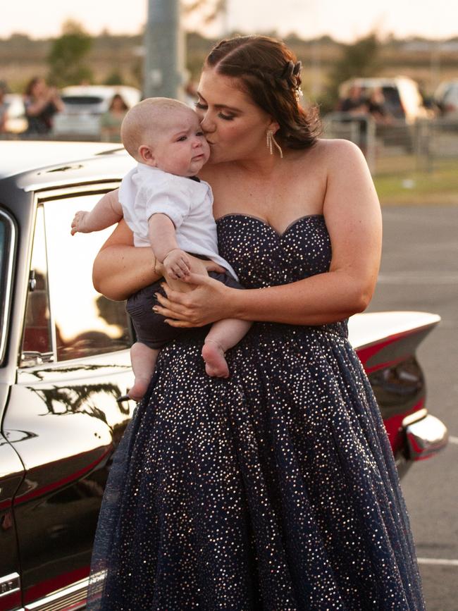 Miah Haynes and Baby Oakely Haynes.