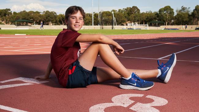 Para-athlete Angus Hincksman pictured last year. Picture: Matt Loxton,