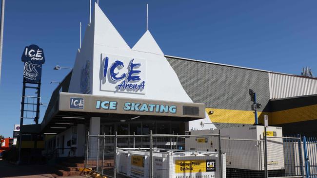 The Ice Arena on James Congdon Drive at Thebarton. Picture: Emma Brasier