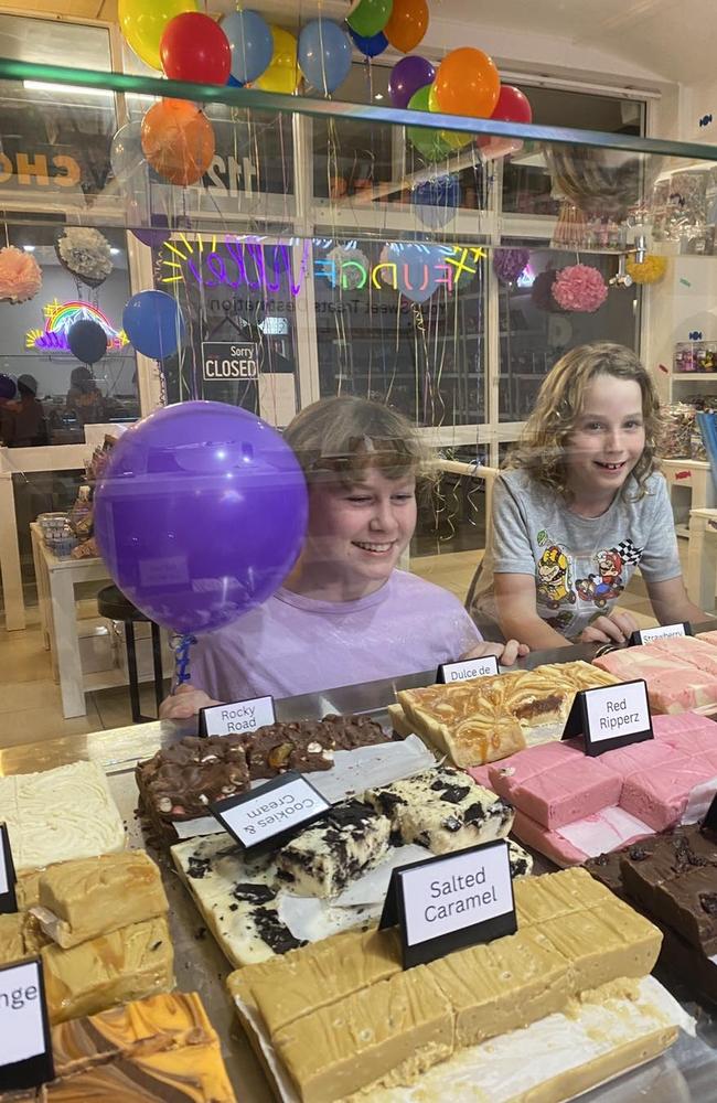 Residents flocked to FudgeVille's grand opening celebration over the weekend. Picture: Supplied.