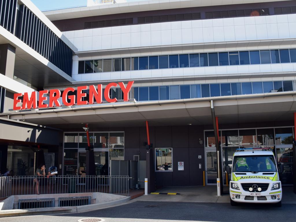 Rockhampton Base Hospital's Emergency Department. Photo: File