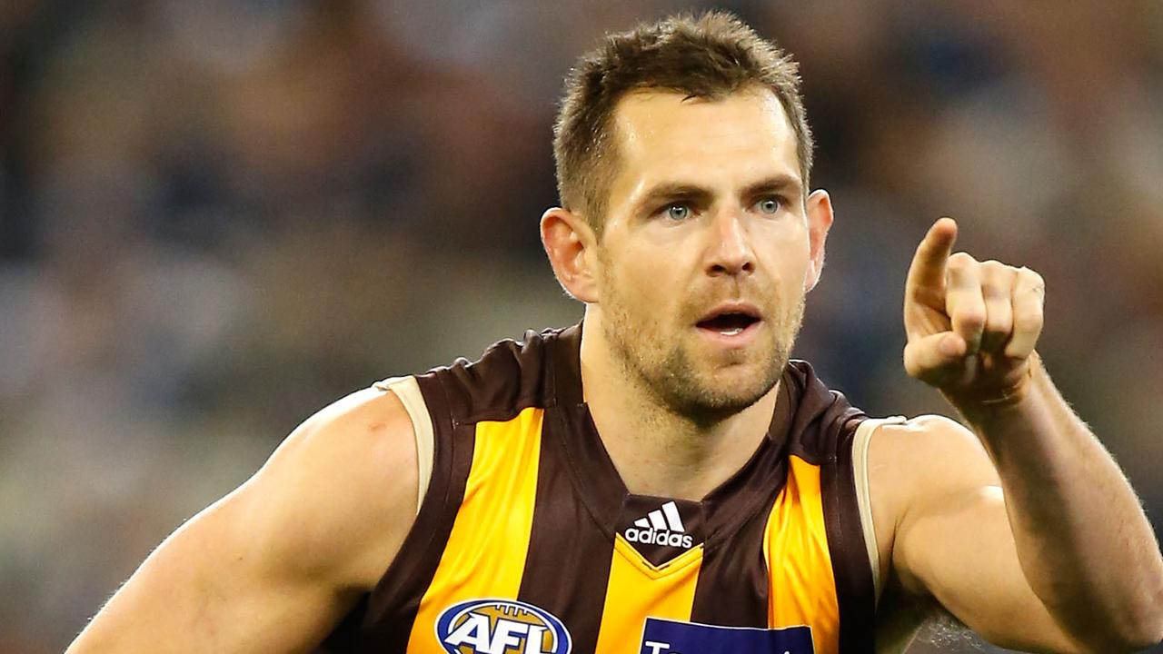 Luke Hodge will receive three times what Riewoldt does as he played from 2017-19.