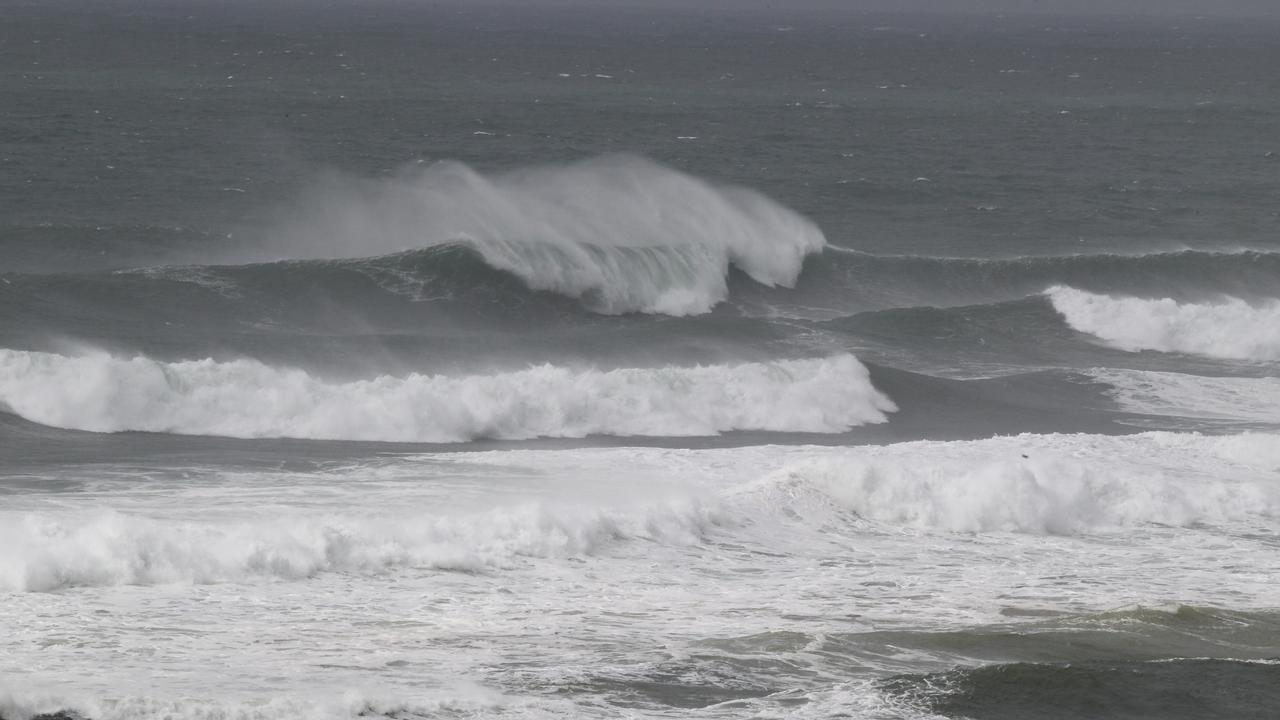 Big seas at DBah and Snapper Rocks. Picture: Mike Batterham