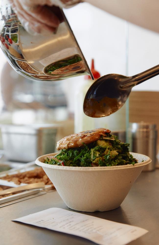 One of Fishbowl's salad bowls. Photo: supplied.