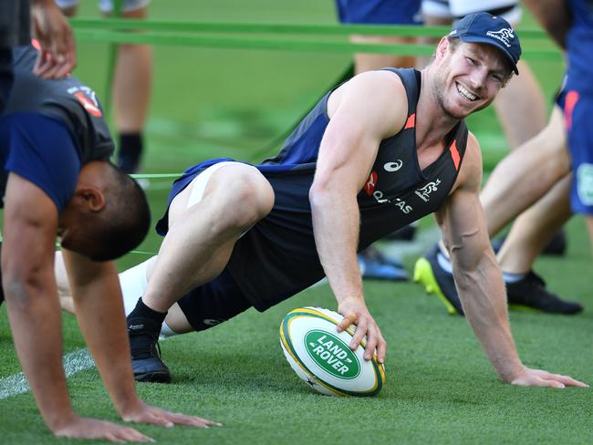 David Pocock is on track to face the Pumas. Picture: AAP