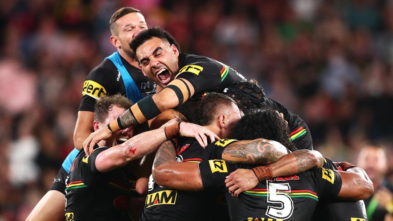 Tyrone May was sacked by the Panthers over his conduct following the 2021 NRL Grand Final. Picture: Getty Images.