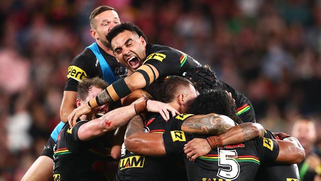 Tyrone May was sacked by the Panthers over his conduct following the 2021 NRL Grand Final. Picture: Getty Images.