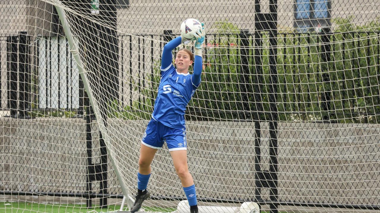 Caoimhe Bray at the 2024 National Youth Championships for Northern NSW Football. Picture: NNSWF