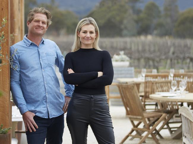 EMBARGO FOR WISH MAGAZINE 07 OCTOBER 2022. FEE MAY APPLY.   Wish Magazine food and wine feature on Mudgee. The Barn at Blue Wren Farm, owners Sophie Storey and partner Nick. Photo: WISH/Nick Cubbin