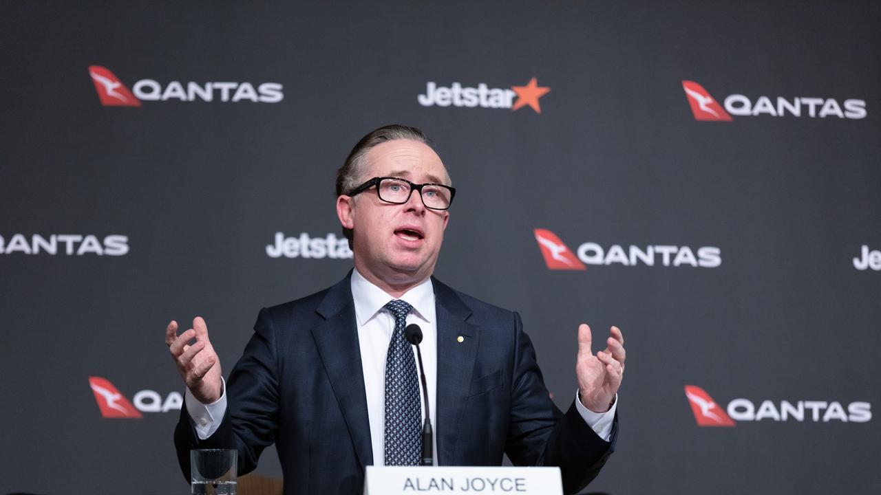 Qantas CEO Alan Joyce. Picture: Brent Winstone