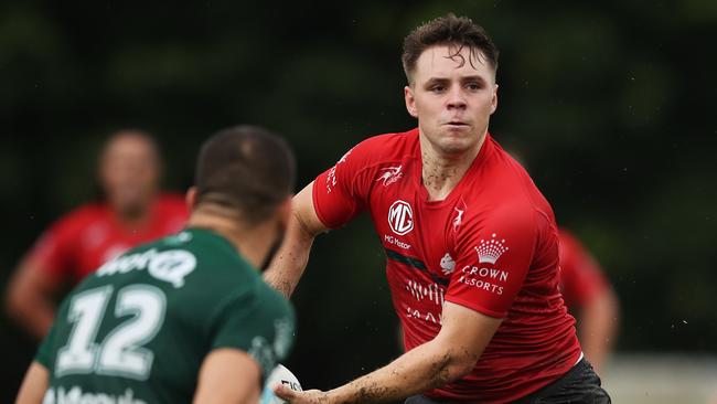 Blake Taaffe will fill in for Latrell Mitchell at fullback. Picture: Matt King/Getty Images