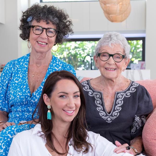 Emmie (right) is now 92 and living with dementia. Picture: Foxtel