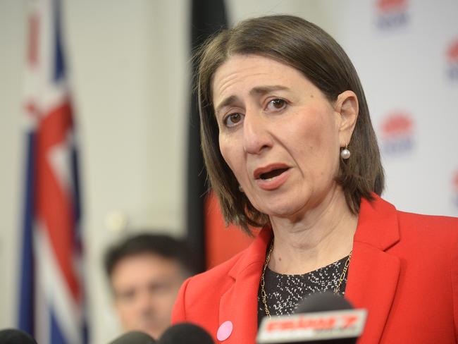 Premier Gladys Berejiklian on Friday. Picture: Jeremy Piper/NCA NewsWire