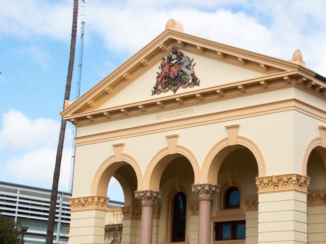 Dubbo Courthouse. News reporter Ryan Young. Picture:  Jedd Manning/Western Aerial Productions