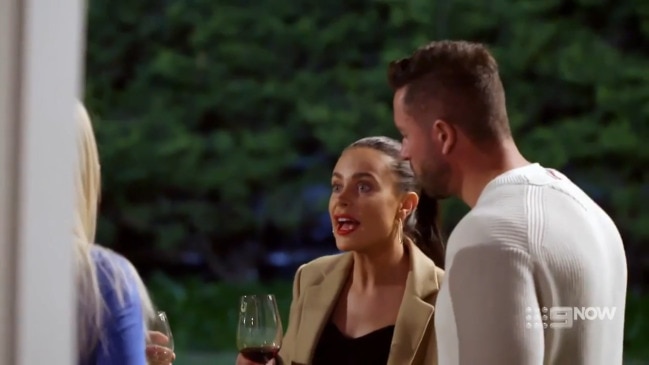 Melinda and Layton face off with Bronte and Harrison (Married at First Sight)
