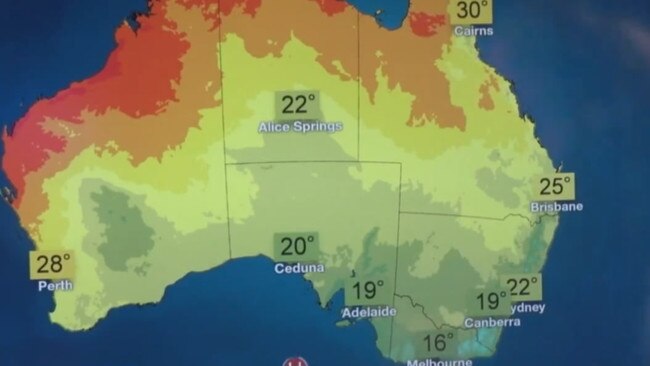 The mercury is tipped to rise across the country this weekend. Picture: BOM