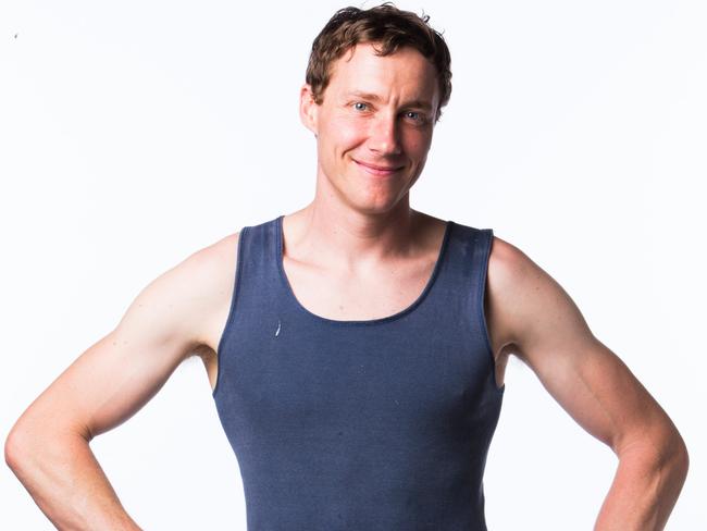 Ninja Warrior contestant Ben Cossey, 32, Physiotherapy student, NSW. Picture: Nine