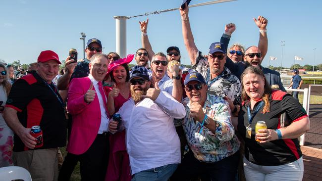 Thousands of people descended at the 2024 Darwin Cup Carnival, Fannie Bay. Picture: Pema Tamang Pakhrin