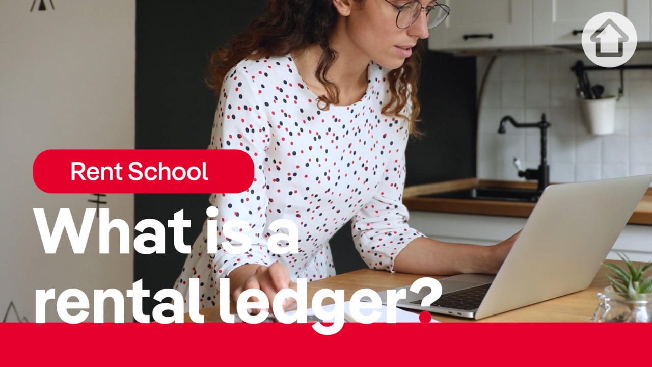 What is a rental ledger?