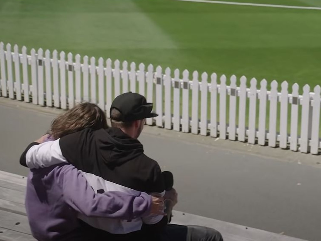 The pair were seen embracing at the end. Picture: New Zealand Today