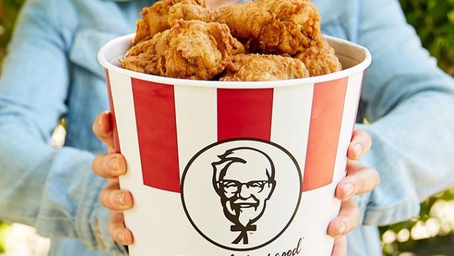 KFC has reported customers were cutting back on spending in May and June, with same-store sales down 0.8 per cent compared with the same time a year ago.