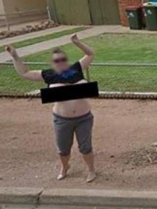 Australian mom flashes breasts in Google Street View stunt 