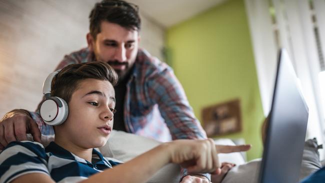 Professor richard Chisholm argued against the past assumption children needed one involved parent while the other, typically the father, provided financial support and entertainment. Picture: iStock