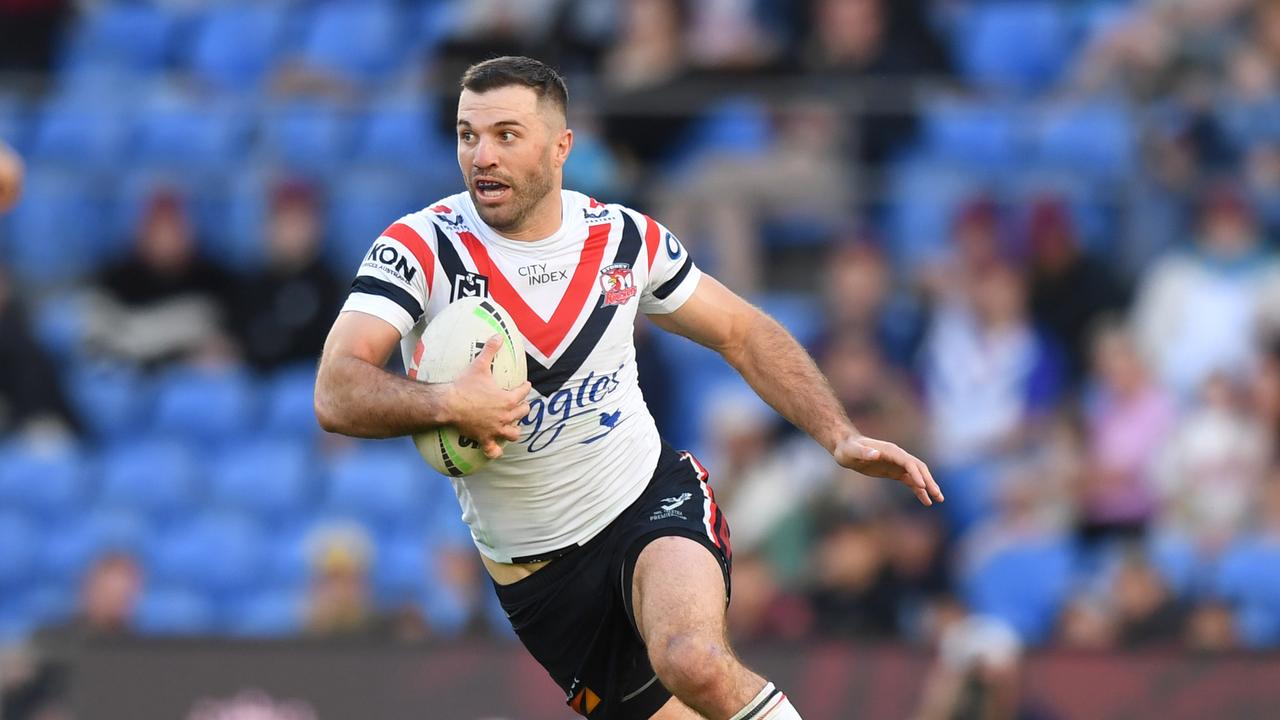 Roosters coach Trent Robinson has praised Tedesco’s performance and defended the star fullback. Picture: NRL Photos.