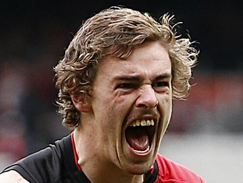 Essendon v Melbourne Joe Daniher goal 3rd term Picture:Wayne Ludbey