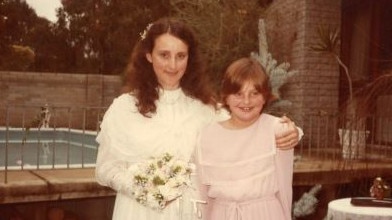 Marion Barter and Sally Leydon as a child.