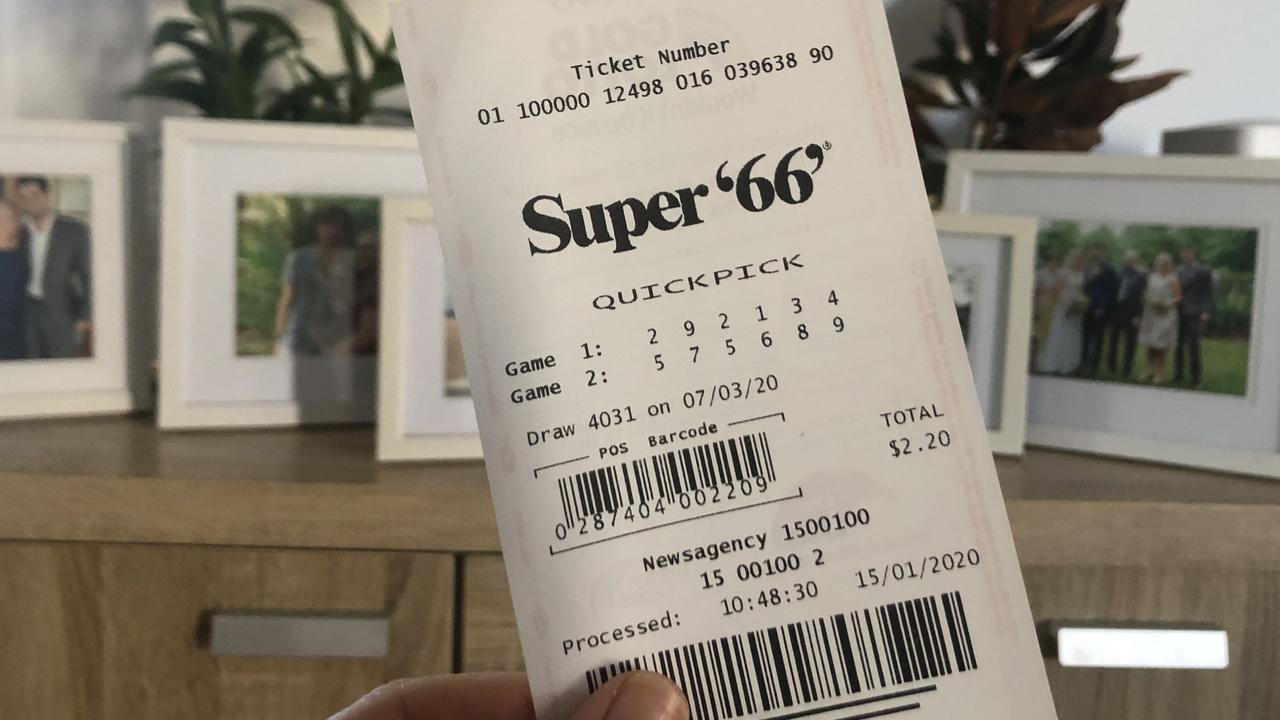 Super 66 on sale lotto results