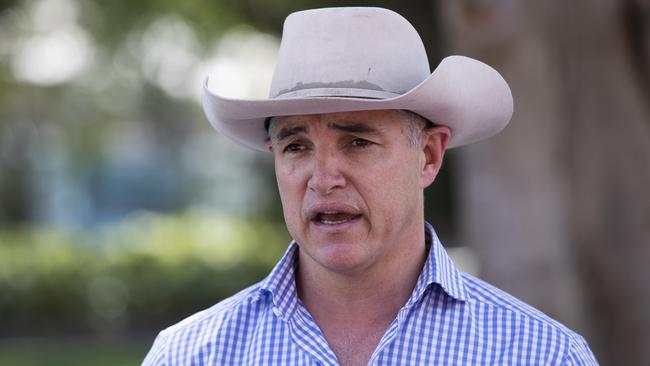 ‘If anything, I’ve been infuriated more by the major parties coming up to the north and trying to bribe people’: Robbie Katter. Picture: News Corp/Attila Csaszar)